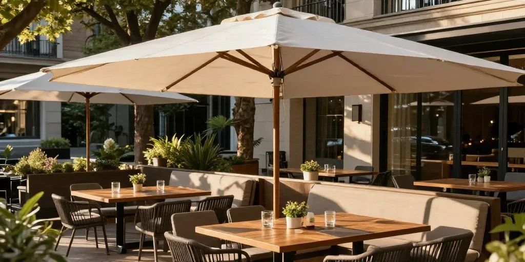 parasol géant professionnel